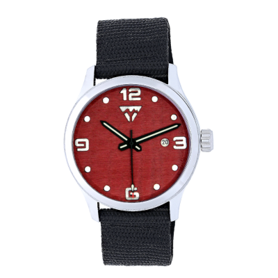 Montre automatique CLASSIC'AUTO Sycomore rouge