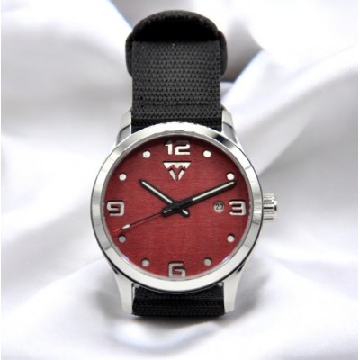 Montre automatique CLASSIC'AUTO Sycomore rouge