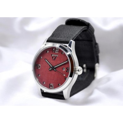 Montre automatique CLASSIC'AUTO Sycomore rouge